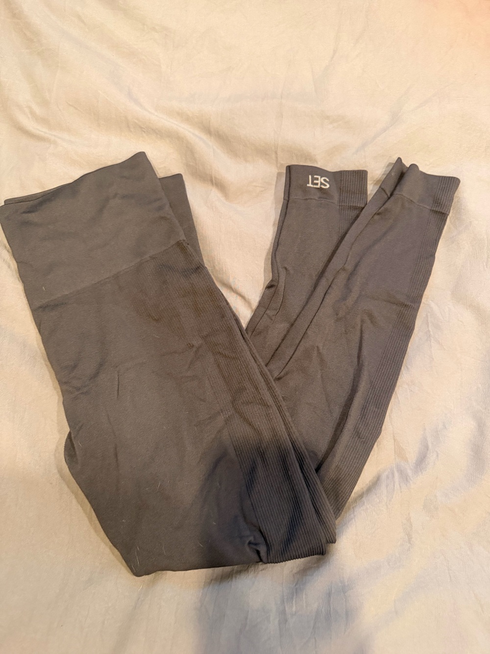 SET Active Black Seamless Leggings